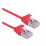 ROLINE GREEN Cavo patch U/FTP Cat.6A (Classe EA), LSOH, sottile, rosso, 0,15 m