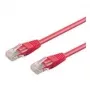 Goobay CAT 5e Cavo patch U/UTP, 1,5 m, magenta (95559)