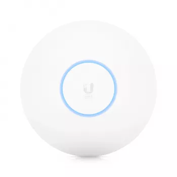 Wireless Access Point UBIQUITI U6‑PRO — Wi‑Fi 6 dual band 2.4/5 GHz, PoE, IP54, soffitto/parete, 4800 Mbit/s (5 GHz), 573,5 Mbit/s (2,4 GHz)
