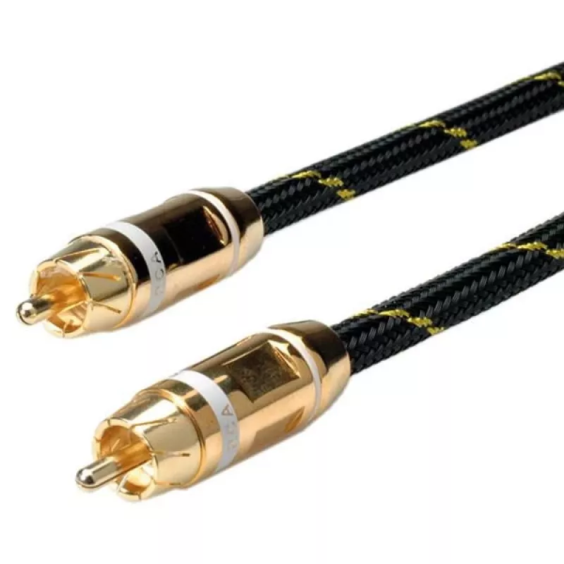 Cavo RCA dorato, simplex M -