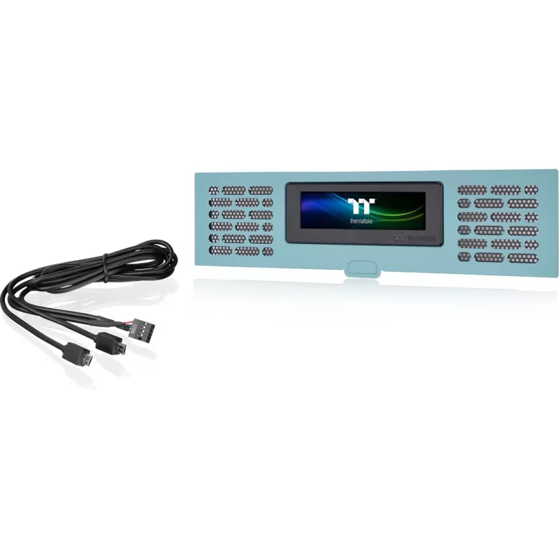 AC-067-OOCNAN-A1, Full-Tower, kit pannello LCD, turchese, 5 V, 14 W, 277,5 mm