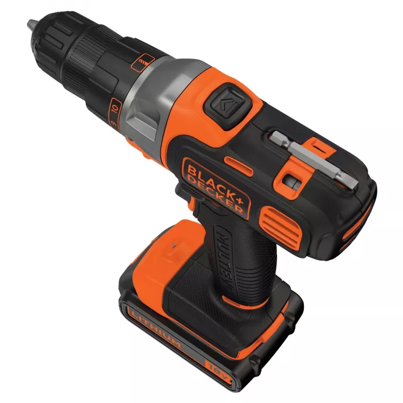 Multitool oscillante Black & Decker MT218K-QW nero, arancione 8500 OPM
