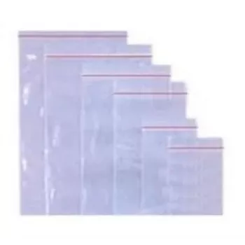 Sacchetti con chiusura zip, 10x15 cm, 40 micron (100) 2107-008