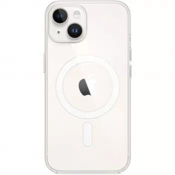 Cover Apple iPhone 14 Clear Case compatibile MagSafe