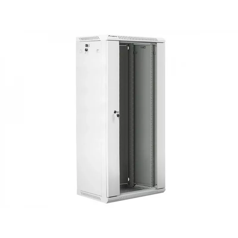 Armadio rack Lanberg WF01-6427-10S 27U a parete rack bianco