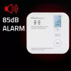 Rilevatore di monossido di carbonio QOLTEC 52577 — allarme a batteria, livello sonoro 85 dB