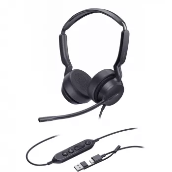 Yealink cuffia UH42 SE Dual Teams USB-C/A