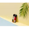 Custodia per cellulare Man and Wood per iPhone 12 mini — retro in legno, cornice nera