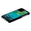 Custodia per smartphone iKins per iPhone 11 Pro — design ninfee, nero