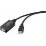 Renkforce RF-4535088 cavo USB 20 m USB 2.0 USB A nero (RF-4535088)
