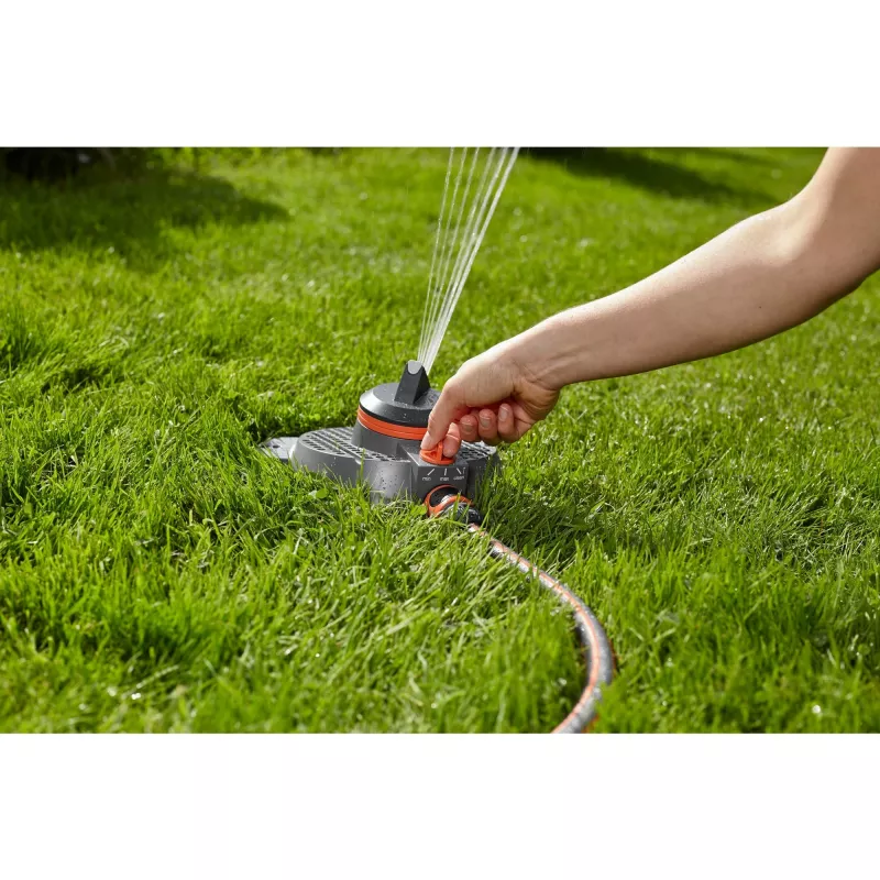 Irrigatore circolare completo e settoriale Comfort Tango grigio-arancione