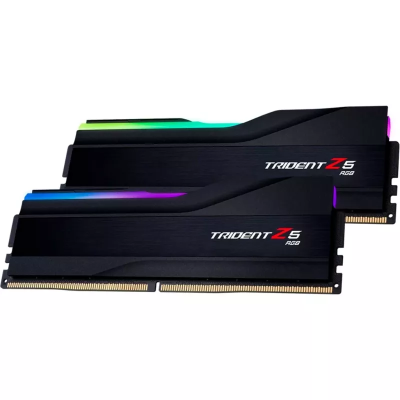 G.Skill Trident Z5 RGB 96 GB (2x48 GB) DDR5-5600 CL40 kit di memoria RAM, nero