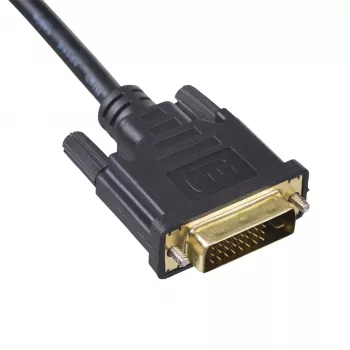 Cavo HDMI-DVI-D Akyga AK-AV-11 (24+1), 1,8 m, nero
