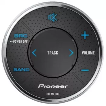 Pioneer CD-ME300 - audio - con filo - a pulsante - IPX7 - nero - argento