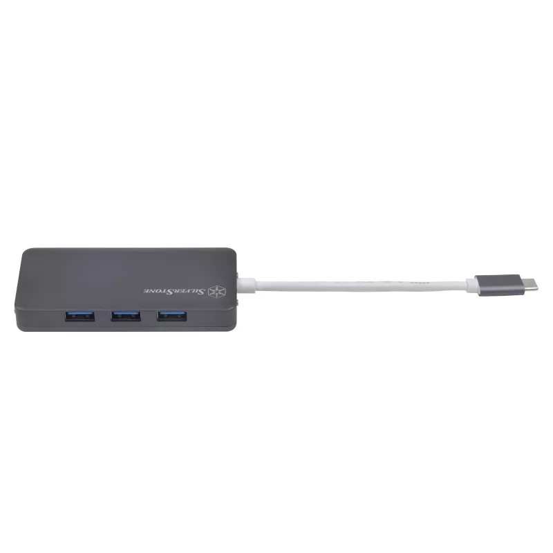 SilverStone SST-EP14C - USB 3.1 Type-C Gen1 su HDMI, 3x USB 3.1 Gen 1 Type-A, 1x USB 3.1 Gen 1 Type-C (ricarica PD 2.0) (SST-EP14C)
