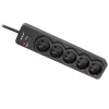 Tracer PowerGuard PRO nera 5 prese AC 1,6 m 3680 W