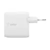 Belkin BOOST CHARGE - Alimentatore - 24 Watt - QC 3.0 - 2 porte di uscita (USB) - bianco (WCB002VFWH)