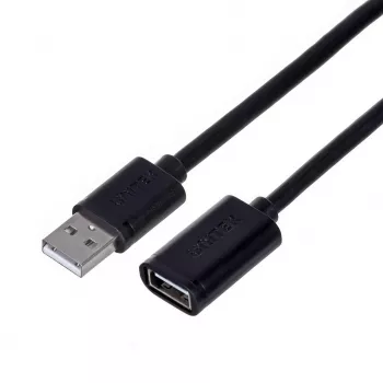Cavo di prolunga USB Unitek Y‑C418GBK 5 m USB A a USB A USB 2.0, nero