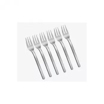 Forchette da dolce Esmeyer Bettina set 6 - forchette da dessert in acciaio inox per torte e pasticcini