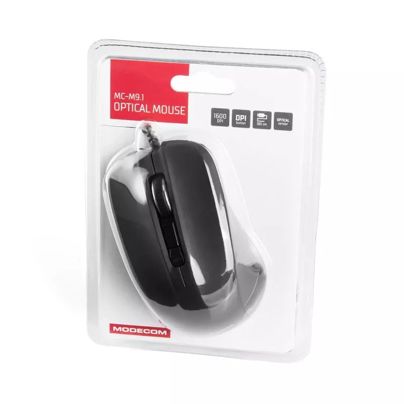Mouse Modecom MC-M9.1 USB Type-A ottico per destrimani
