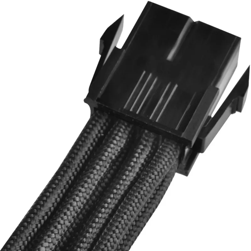 SilverStone SST-PP07-EPS8B cavo di prolunga da EPS 8 pin a ATX/EPS 4+4 pin, 0,3 m, nero