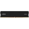 16 GB Crucial Pro modulo - DIMM 288-PIN Low Profile - 6000 MHz / PC5-48000 - CL48 - 1.1 V - unbuffered - on-die ECC - nero opaco
