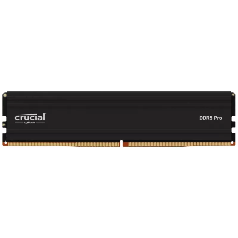16 GB Crucial Pro modulo - DIMM 288-PIN Low Profile - 6000 MHz / PC5-48000 - CL48 - 1.1 V - unbuffered - on-die ECC - nero opaco