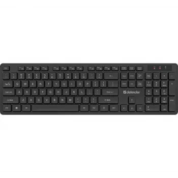 Set tastiera e mouse wireless DEFENDER C-993 RF 45996 — connessione RF, layout compatto