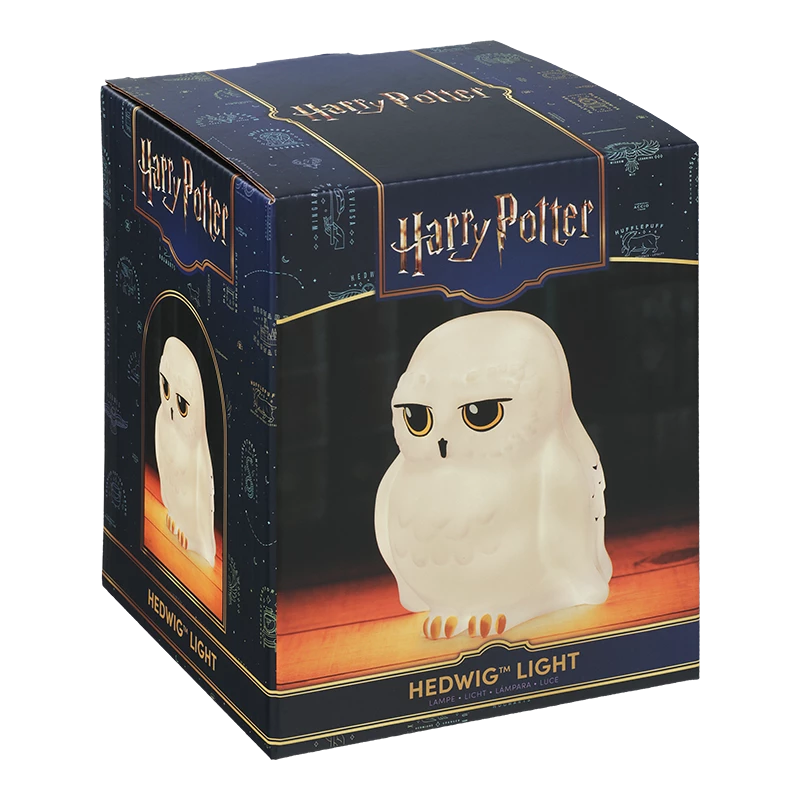 Lampada da tavolo Paladone Hedwig Light V3 – lampada da comodino LED a forma di civetta Hedwig