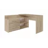 Topeshop DANY SONOMA KPL scrivania per computer color rovere