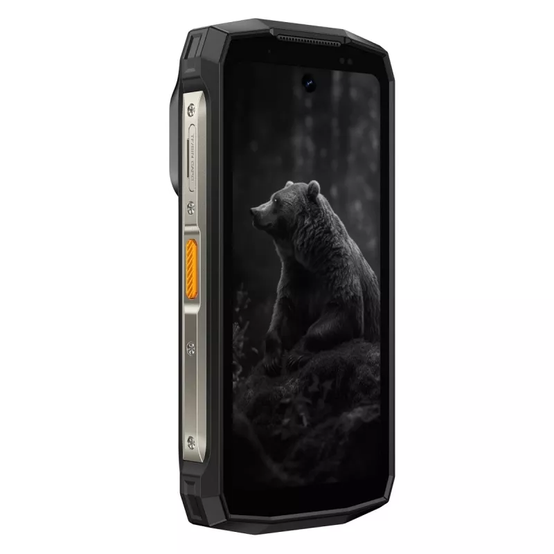 Ulefone Armor Mini 20 smartphone, 4,7 pollici, Helio G99, 8GB RAM, 256GB, 6200 mAh, Android 14, nero