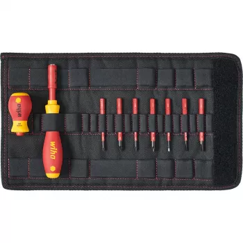 Set di cacciaviti Wiha slimVario Starter-Set 41232 (MPN 2831T901) — punte isolate e impugnatura ergonomica