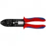 Knipex 97 21 215 B utensile crimpatrice nero, blu, rosso