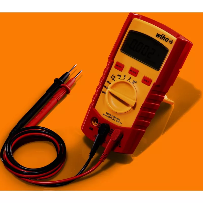 Multimetro Wiha 45218 — multimetro digitale, fino a 600 V AC, CAT IV