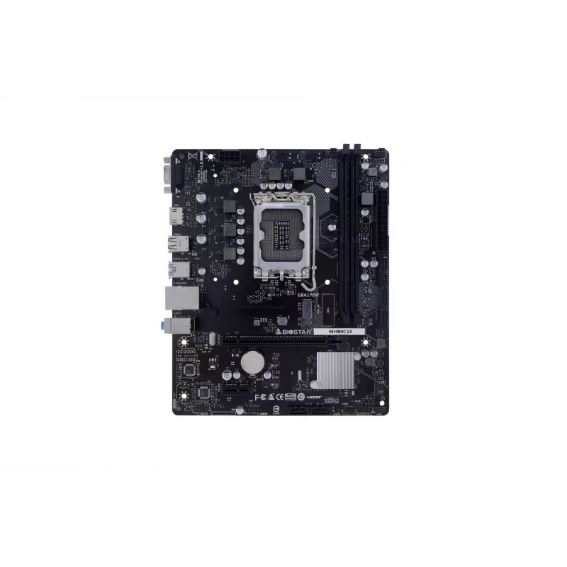 Scheda madre Biostar H610MHC 2.0 Intel H610 LGA 1700 micro ATX