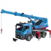 BRUDER MAN TGS autocarro con gru blu ABS 03771