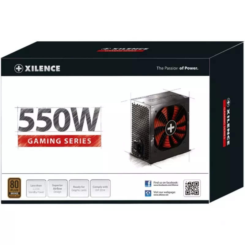 Alimentatore Xilence Performance A+ XN215 550 W