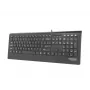 Natec Barracuda - tastiera - US - nero - tastiera - US-Inglese - nero