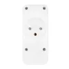 Power splitter MACLEAN MCE248 F/W — 3 prese AC (1×16A, 2×6A) + 4×USB (2×A, 2×C PD 20W), spina EU, bianco