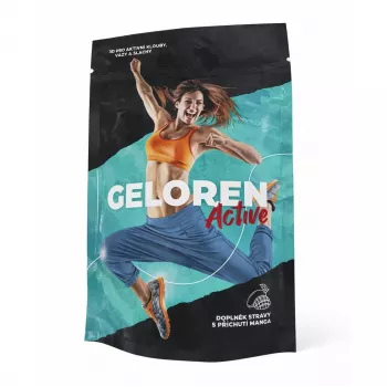 GELOREN Active Mango caramelle gommose alla gelatina 90 pz. / 410 g