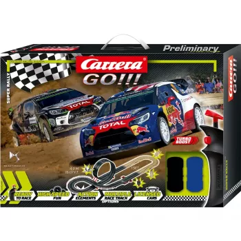 Pista da corsa GO Super Rally 4,9 m