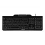 CHERRY KC 1000 SC tastiera USB QWERTZ svizzero nera