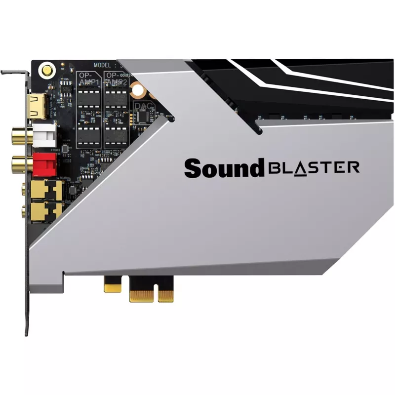 Scheda audio Creative Labs SoundBlaster AE-9 — riproduzione e registrazione 32-Bit / 384 kHz