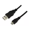 Cavo di collegamento LogiLink USB 2.0, 1,8 m, nero connettore maschio USB-A - connettore maschio USB-B Micro, conforme a USB 2.0 (CU0034)