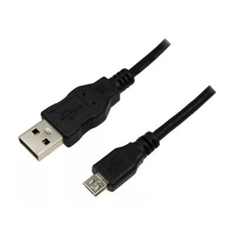 Cavo di collegamento LogiLink USB 2.0, 1,8 m, nero connettore maschio USB-A - connettore maschio USB-B Micro, conforme a USB 2.0 (CU0034)