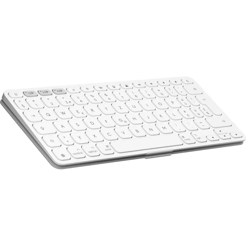 Tastiera Logitech KEYS-TO-GO 2, wireless con copertura integrata, Bluetooth LE, layout DE