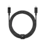 Cavo USB Native Union Belt USB 2.0 Type-C a Type-C 2,4 m nero