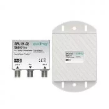 axing SPU 21-02 - combinatore di segnale - 47 - 2200 MHz - grigio - argento - 120 mm - 30 mm - 70 mm