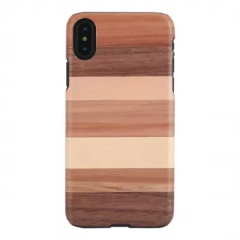 Custodia per smartphone man and wood per iPhone X/XS — custodia protettiva nera