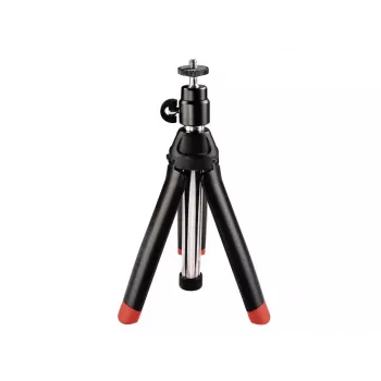 Hama Multi 4in1 treppiede da tavolo, 3 gambe, nero, 90 cm, 185 g